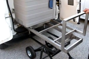 carello ratam Adattato per servizi di trasporto alimenti in casa di riposo