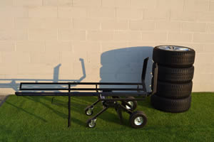 Ratam.it, Carello porta gomme,Trolley for tires, tire cart,carello gomme, Carello fusti, carello pneumatici, fusti olio, pneumatici, spostamento, chiave per bulloni, brevetti, carello, carro, tools, Tyre trolley, 2014